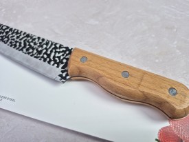 Cuchillo cocina mango madera